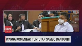 VIDEO: Warga Komentari Tuntutan Sambo Dan Putri