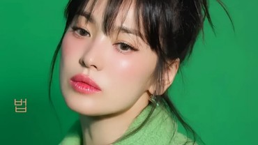Jawaban Bijak Song Hye Kyo Saat Wajah Disebut Menua