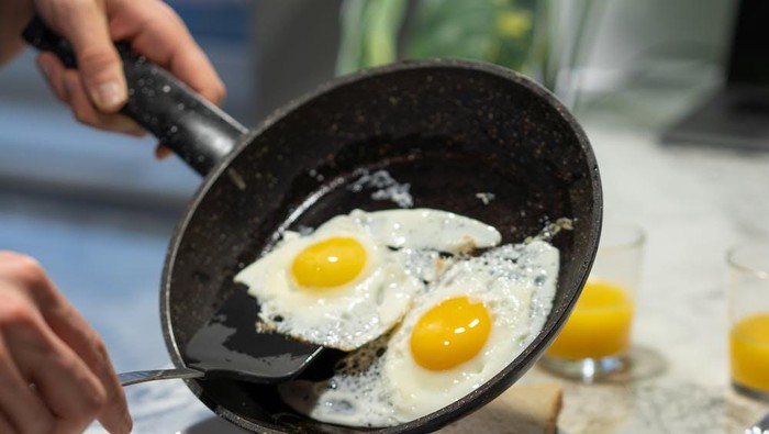 Sarapan dengan telur dapat membuat produktif sepanjang hari.