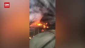 VIDEO: Menteri Ukraina Tewas Dalam Kecelakaan Helikopter Di Brovary