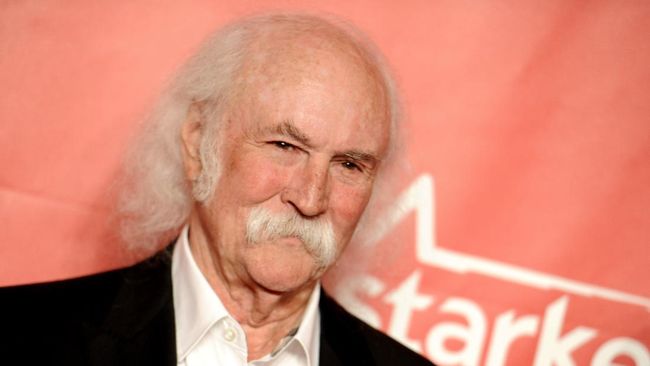 Salah satu pendiri Byrds and Crosby, Stills, Nash & Young (CSNY) David Crosby meninggal dunia saat berusia 81 tahun. 