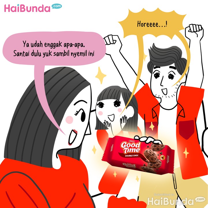 Komik Bunda: Santuy di Rumah Kala Cuaca Ngga Bersahabat