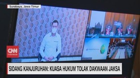 VIDEO: Sidang Kanjuruhan: Kuasa Hukum Tolak Dakwaan Jaksa