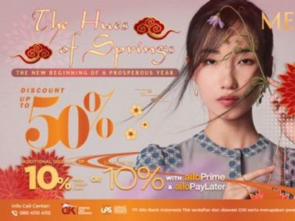 Promo Menarik Kosmetik hingga Pakaian dari Berbagai Brand di METRO Department Store