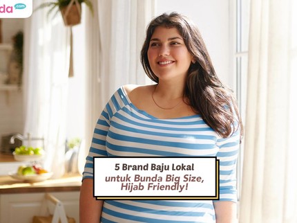5 Brand Baju Lokal untuk Bunda Big Size, Hijab Friendly!