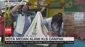VIDEO: Kota Medan Alami KLB Campak