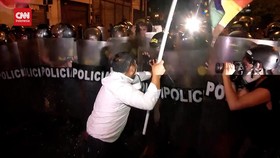 VIDEO: Korban Tewas Demo Anti-Pemerintah di Peru Jadi 53 Orang