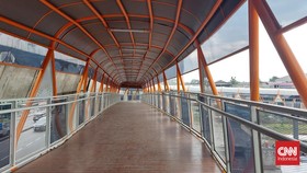 Skywalk Kebayoran Kini Gratis Buat Warga yang Tak Gunakan TransJakarta