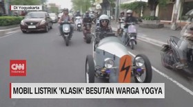 VIDEO: Mobil Listrik 'Klasik' Besutan Warga Yogya
