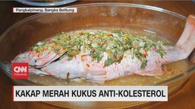 VIDEO: Kakap Merah Kukus Anti-Kolesterol