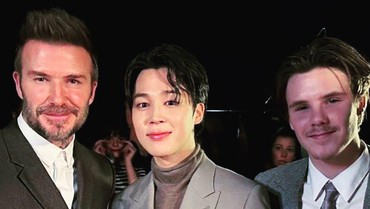 6 Momen Jimin BTS Pamer Ngumpul Bareng Robert Pattinson hingga David Bekcham