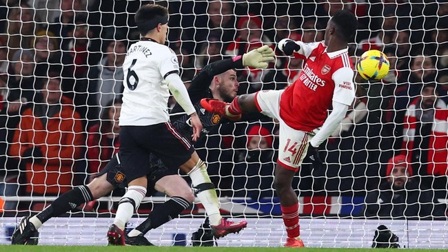 Berikut klasemen Liga Inggris usai Arsenal mengalahkan MU pada laga pekan ke-21 di Stadion Emirates.