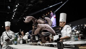 FOTO: Adu Lihai Bikin Pastry di Tingkat Dunia, Jepang Jadi Jawara