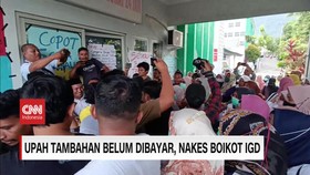 VIDEO: Upah Tambahan Belum Dibayar, Nakes Boikot IGD