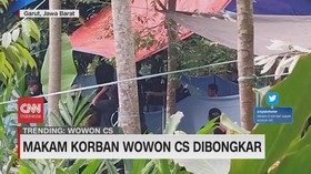 VIDEO: Makam Korban Wowon CS Dibongkar
