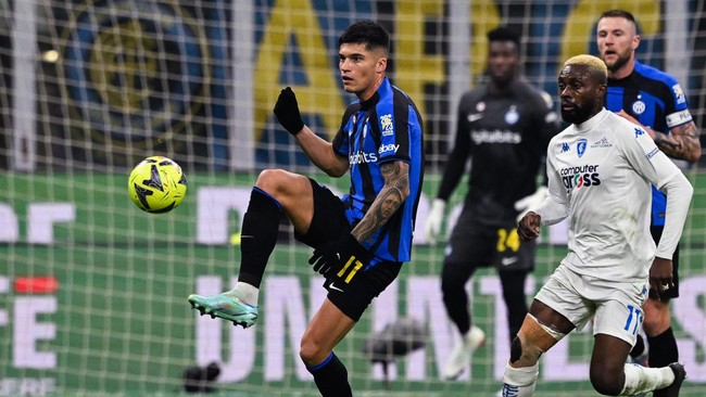 Inter Milan kalah dari Empoli dalam lanjutan Liga Italia di Stadion Giuseppe Meazza, Selasa (24/1) dini hari waktu Indonesia.