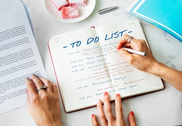 Membuat to-do list dapat memudahkan pekerjaan