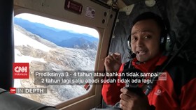 VIDEO: Salju Abadi Indonesia di Puncak Jaya Bergegas Punah