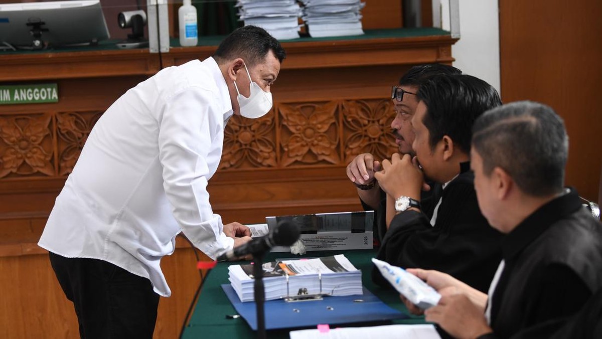 FOTO: Pembelaan Ricky Rizal dan Kuat Ma'ruf di Sidang Kasus Brigadir J