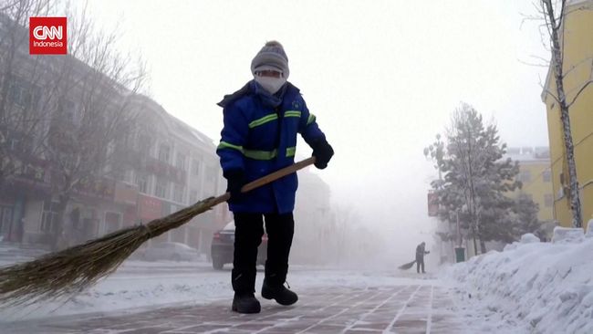 Terletak di timur laut Provinsi Heilongjiang, China, Kota Mohe dikenal luas sebagai "Kutub Utara China", di mana suhu terdinginnya mencapai -53 derajat Celcius.