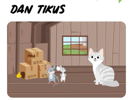 Cerita Fabel: Kucing Serakah & Tikus
