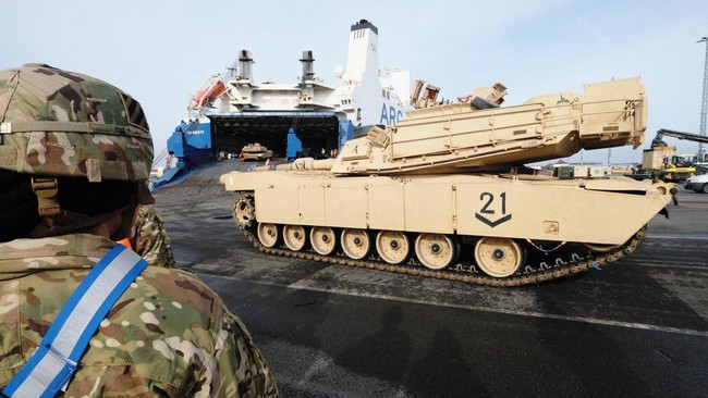 Amerika Serikat akan mengirim total 31 tank M1 Abrams untuk Ukraina dalam waktu dekat.