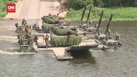 VIDEO: Tampang Gagah Tank Leopard 2 Jerman untuk Ukraina