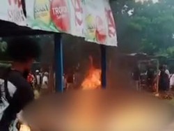 Polisi Tangkap Lagi 1 Pelaku Kasus Wanita Diarak Setengah Bugil-Dibakar