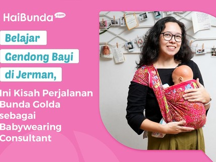 Belajar Gendong Bayi di Jerman, Ini Kisah Perjalanan Bunda Golda sebagai Babywearing Consultant