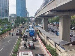 Begini Situasi Lalu Lintas Jalan Jakarta yang Akan Diterapkan ERP