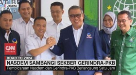 VIDEO: Nasdem Sambangi Sekber Gerindra-PKB