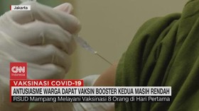 img-title VIDEO: Antusiasme Warga Dapat Vaksin Booster Kedua Masih Rendah