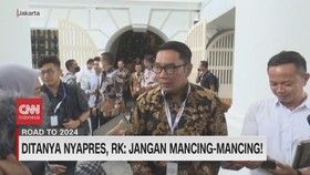 VIDEO: Ditanya Nyapres, RK: Jangan Mancing-Mancing