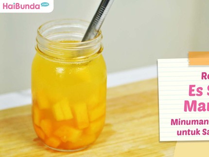 Resep Es Soda Mangga, Minuman Segar Cocok untuk Sajian Arisan