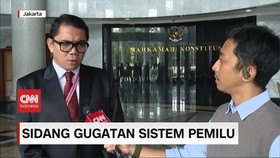 VIDEO: Sidang Gugatan Sistem Pemilu di Mahkamah Konstitusi