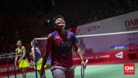Cerita Apriyani Senar Raket Putus di Momen Genting Indonesia Masters