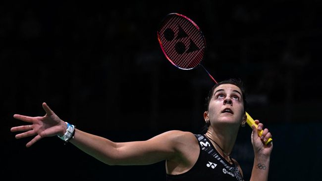 Tunggal putri Spanyol Carolina Marin mengaku gembira bisa kembali beraksi di Istora Gelora Bung Karno pada gelaran Indonesia Masters 2023.