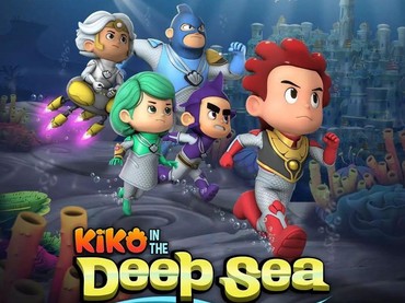 Animasi Karya Anak Bangsa 'Kiko In The Deep Sea', Diisi Suara Robby Purba-Arbani Yasiz