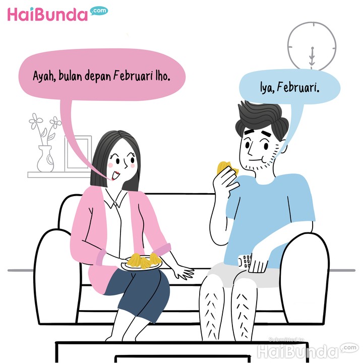 Komik Bunda: Kode Bunda Masuk Bulan Cinta