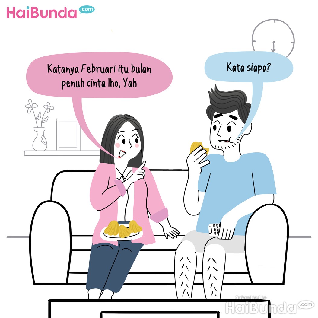 Komik Bunda: Kode Bunda Masuk Bulan Cinta