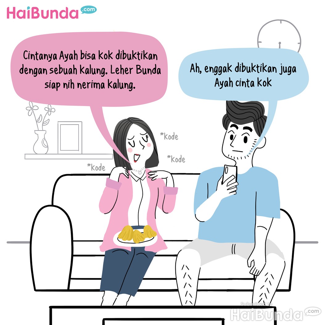 Komik Bunda: Kode Bunda Masuk Bulan Cinta