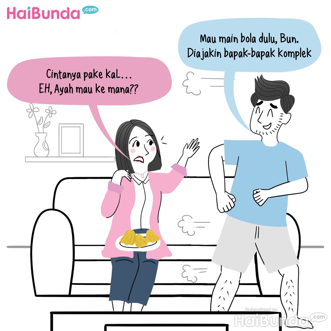 Komik Bunda: Kode Bunda Masuk Bulan Cinta