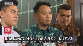VIDEO: Irfan Widyanto Dituntut Satu Tahun Penjara
