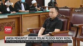 VIDEO: Jaksa Penuntut Umum Tolak Pledoi Ricky Rizal