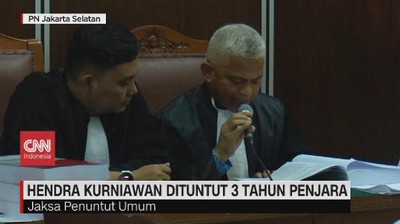 img-title VIDEO: Hendra Kurniawan Dituntut 3 Tahun Penjara