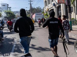 6 Rekannya Dibunuh Geng Bersenjata, Polisi Haiti Gelar Unjuk Rasa