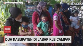 VIDEO: Dua Kabupaten di Jabar KLB Campak