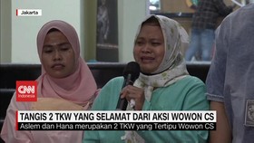 VIDEO: Tangis 2 TKW yang Selamat dari Aksi Wowon Cs