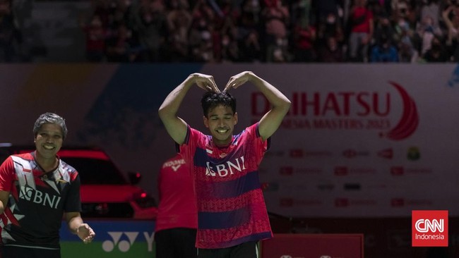 Indonesia berhasil meloloskan tiga wakil ke babak final Indonesia Masters 2023 dan mengunci satu gelar juara.