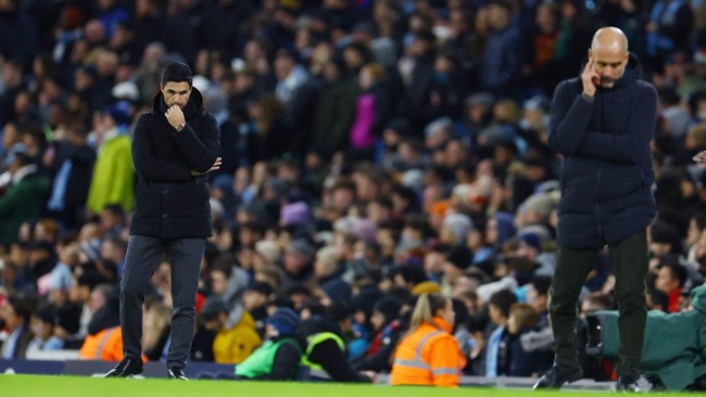 Mikel Arteta menyebut Arsenal akan tampil dengan 15 pemain saat menghadapi Manchester City di Liga Inggris, Kamis (16/2) dini hari WIB.